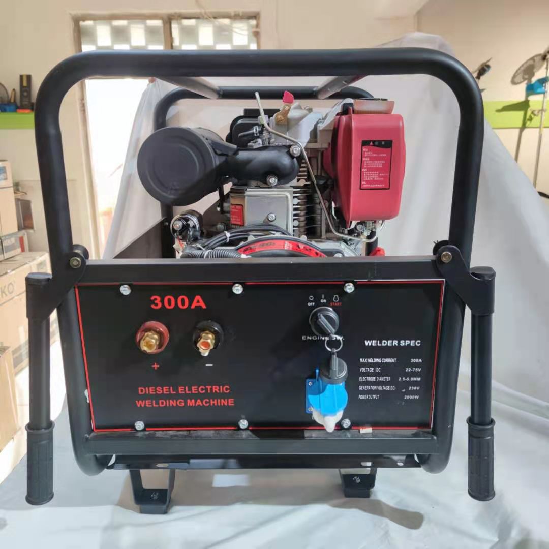 便携汽油发电电焊机 户外自发电电焊两用一体机 批发160A直流焊机