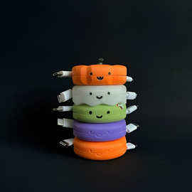 跨境新款恐怖鹅卵石系列充电电缆收纳