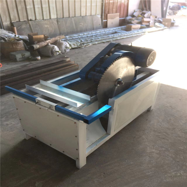 半自动圆木断木锯 小型圆木截料锯 木棍分段木工柴锯