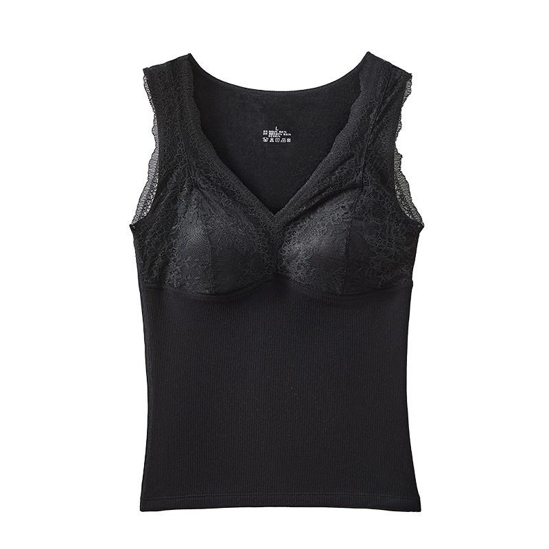 vest, black