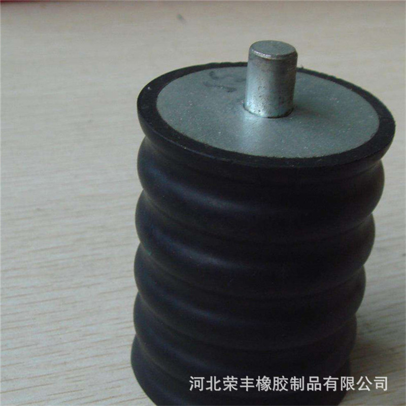 厂家批发供应 橡胶减震块 工业用橡胶垫块 橡胶隔震弹簧加工定 制