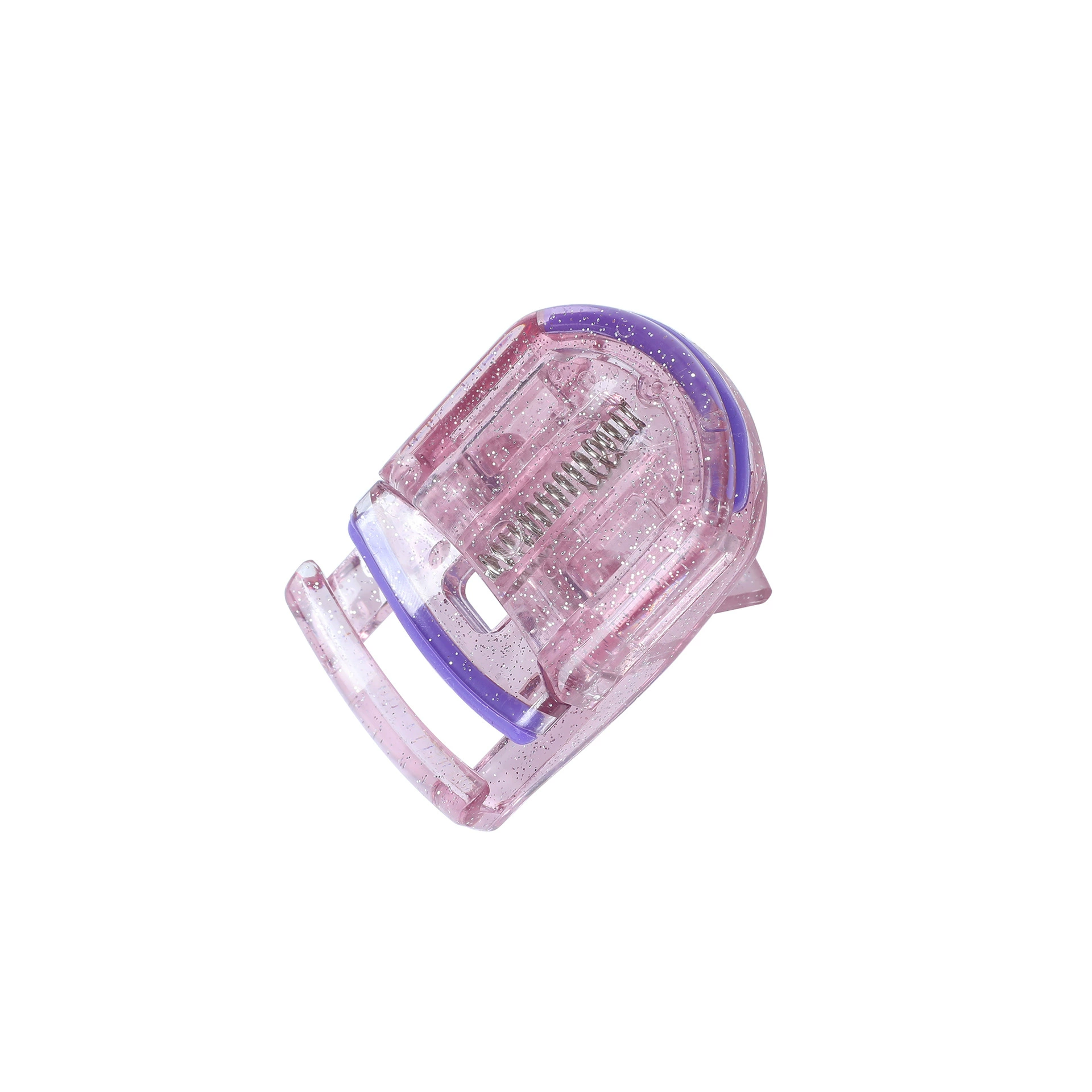 Eyelash curler handheld solar-powered plastic — compact 58×36×18.5 mm, 17 g