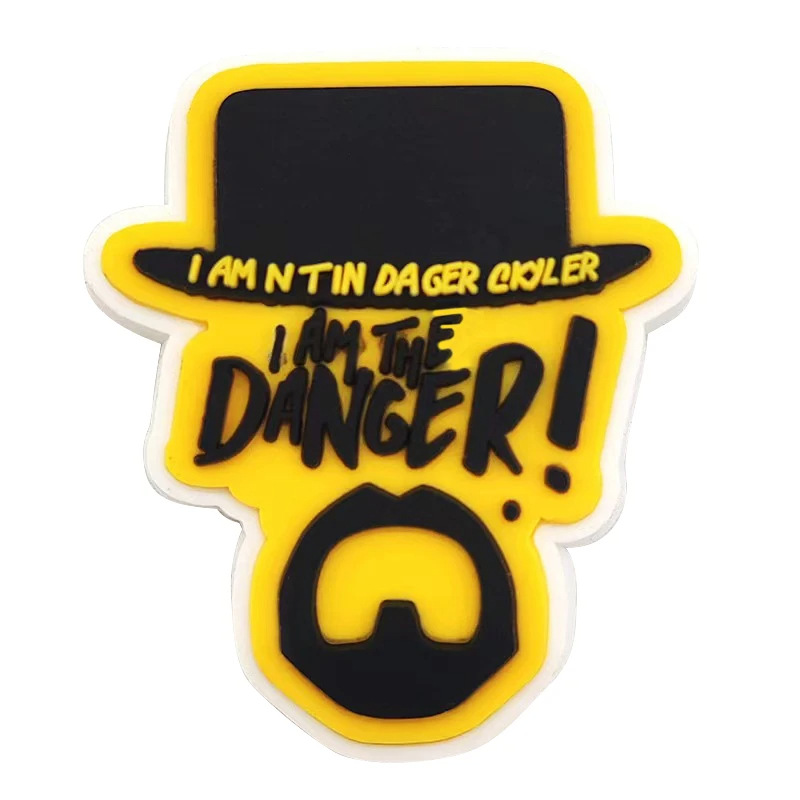 Comercio electrónico transfronterizo al por mayor zapatos de goma suave zapatos de flores accesorios PVC de dibujos animados veneno mortal experto agujero Zapatos de flores hebilla