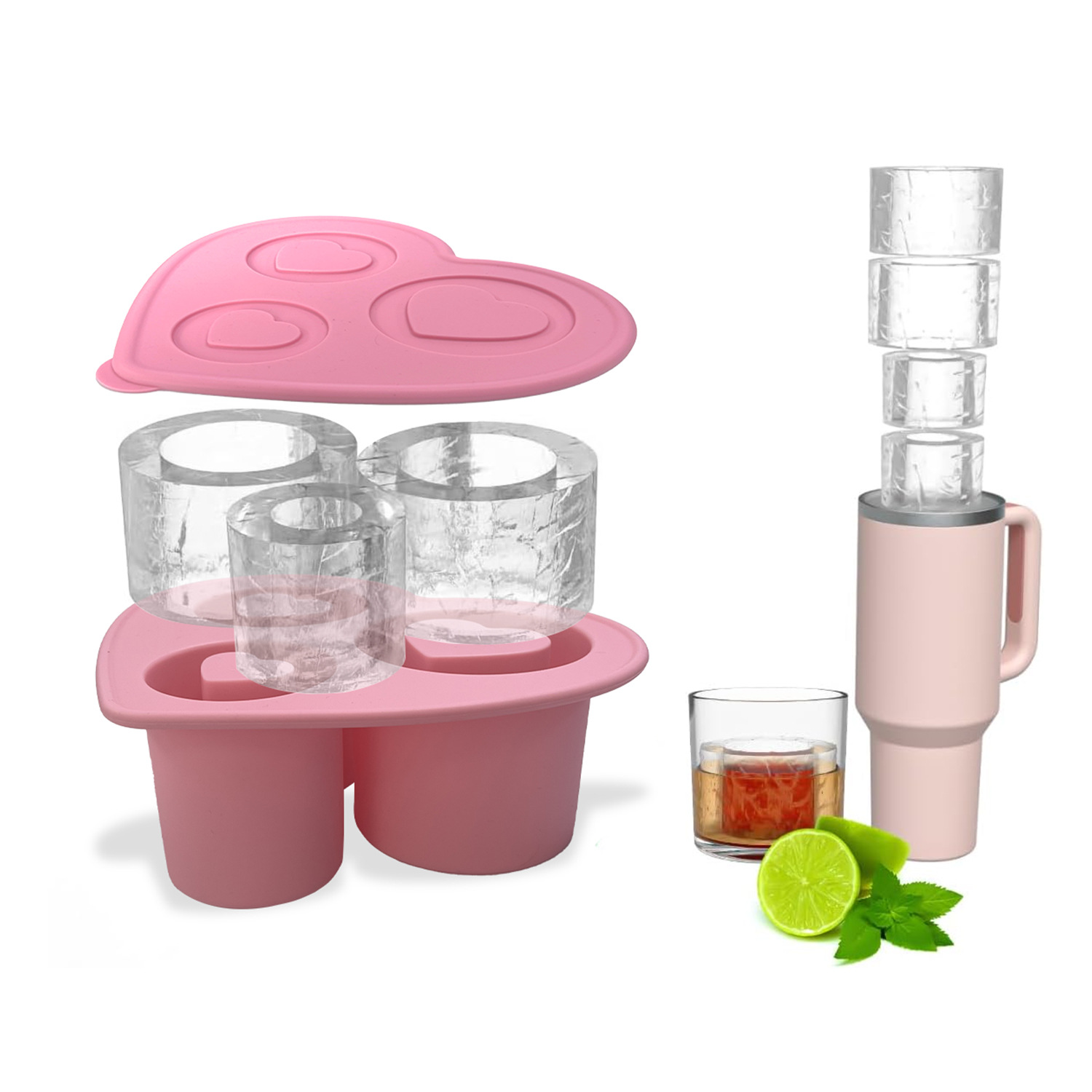 Amazon Hot Sale Stanley Taza de agua de gran capacidad Stanley sin BPA Hielo con cubierta de silicona hielo