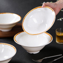 创意仿瓷面馆专用碗商用螺蛳粉碗密胺碗批发工厂麻辣烫汤面碗餐具