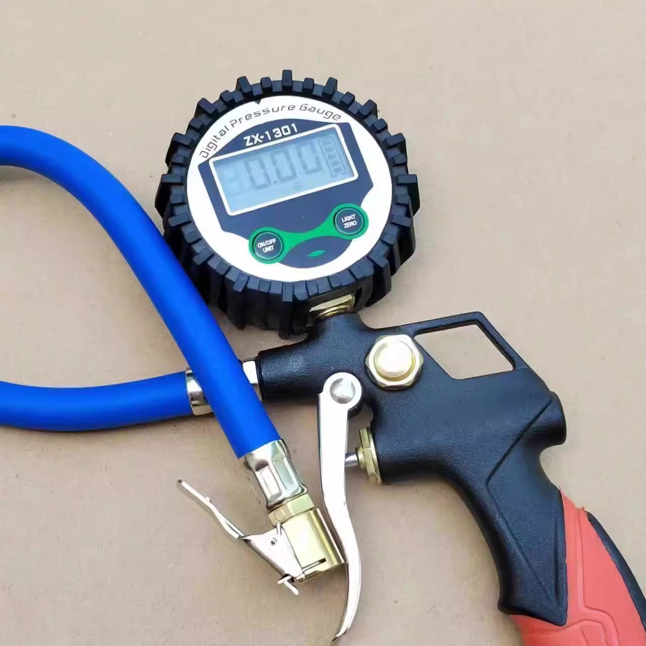 New High-Precision Tire Pressure Gauge, Air Pressure Gauge, Digital Display Pressure Measurement, Car Tire Pressure, Oil-Soaked Tire Pressure Gauge, Air Gun