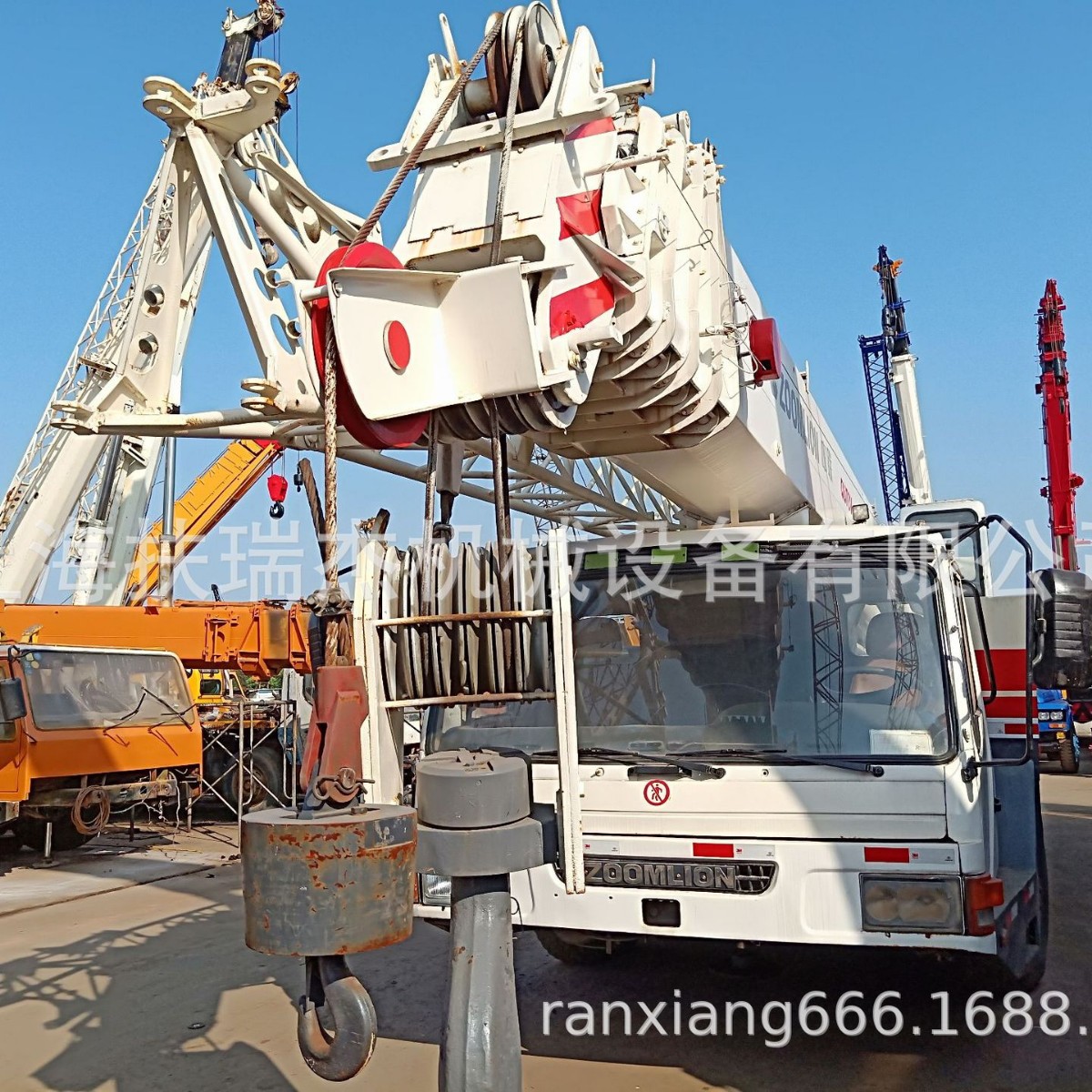 中联70吨汽车吊 5节臂 现货 上海