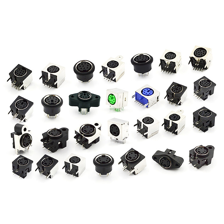 Supply PCB socket for MDC terminal DIN-345678910 Pin full package 90 degree S terminal ds round hole mpc female seat