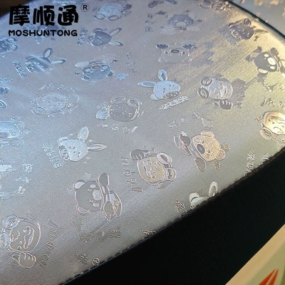 Electric car cushion, heat-insulating, and breathable. It is a