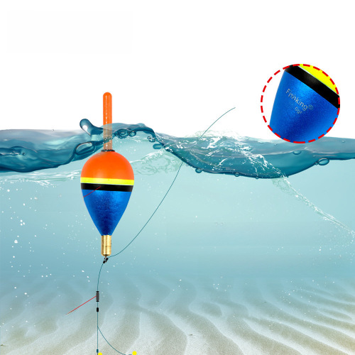 FISHKING New Copper Drop-Off Jigging Float Abobo Float Jigging for Carp and Catfish Long-Range Buoy Big Belly Floating Fishing Float