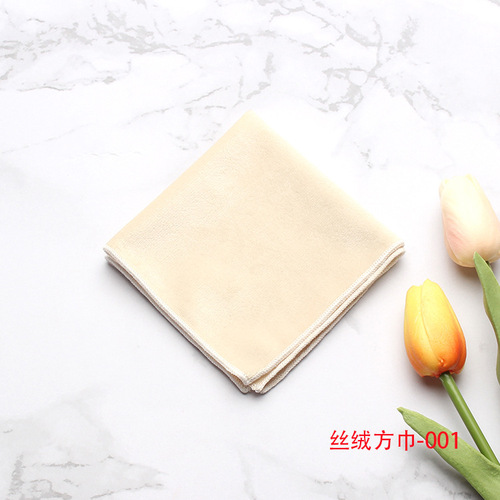 Velvet Pocket Square Square Fashion Men's Dress Accessories Wedding Party Handkerchief Shengzhou Manufacturer Wholesale
