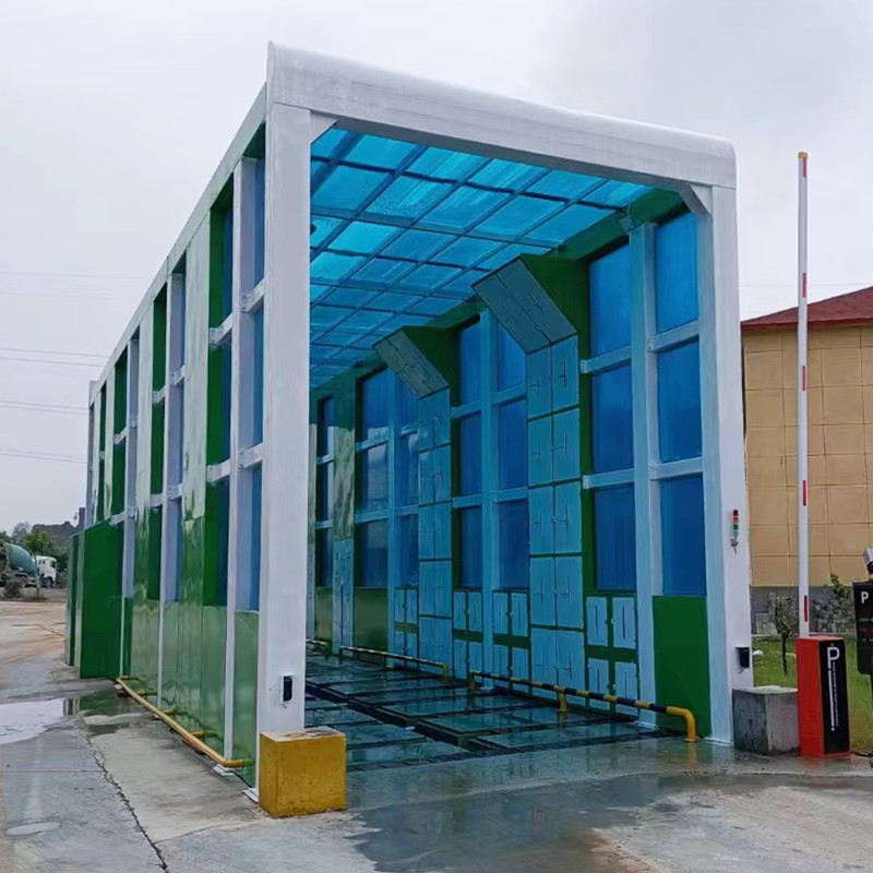 龙门式 建筑工地洗车台 全自动车辆冲洗设备 工程车辆洗车机