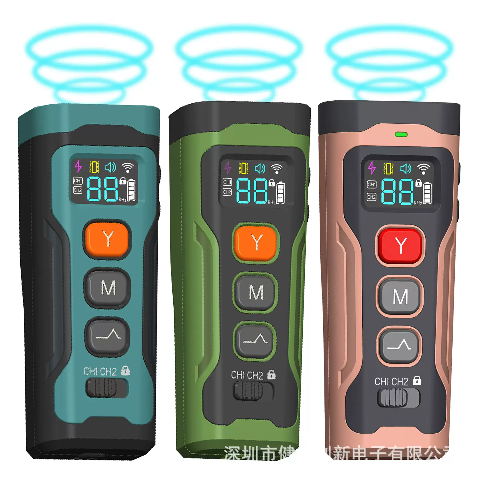 无电击超声波训狗器 宠物止吠项圈不伤宠 欧洲适用防狗叫训练神器