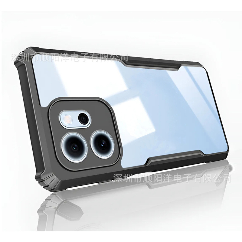 Suitable for Oppo Reno15 14F 14 13 12 Pro Mobile Phone Case, Acrylic High-Transparency Anti-Fall Protective Cover Suitable for Oppo Reno15 14F 14 13 12 Pro Mobile Phone Case, Acrylic High-Transparency Anti-Fall Protective Cover