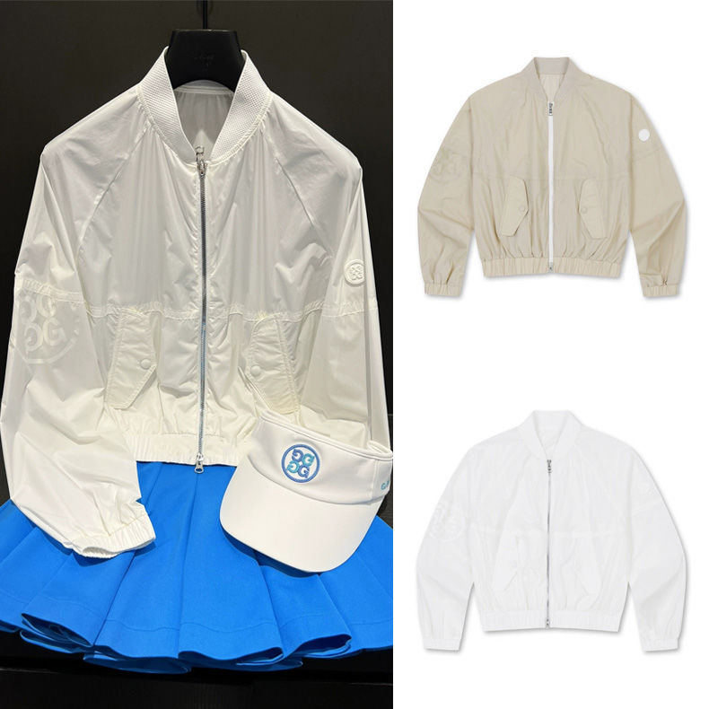 Cross-border South Korea original GOLF clothing women's windproof quick-drying stretch trench coat GOLF ball clothes