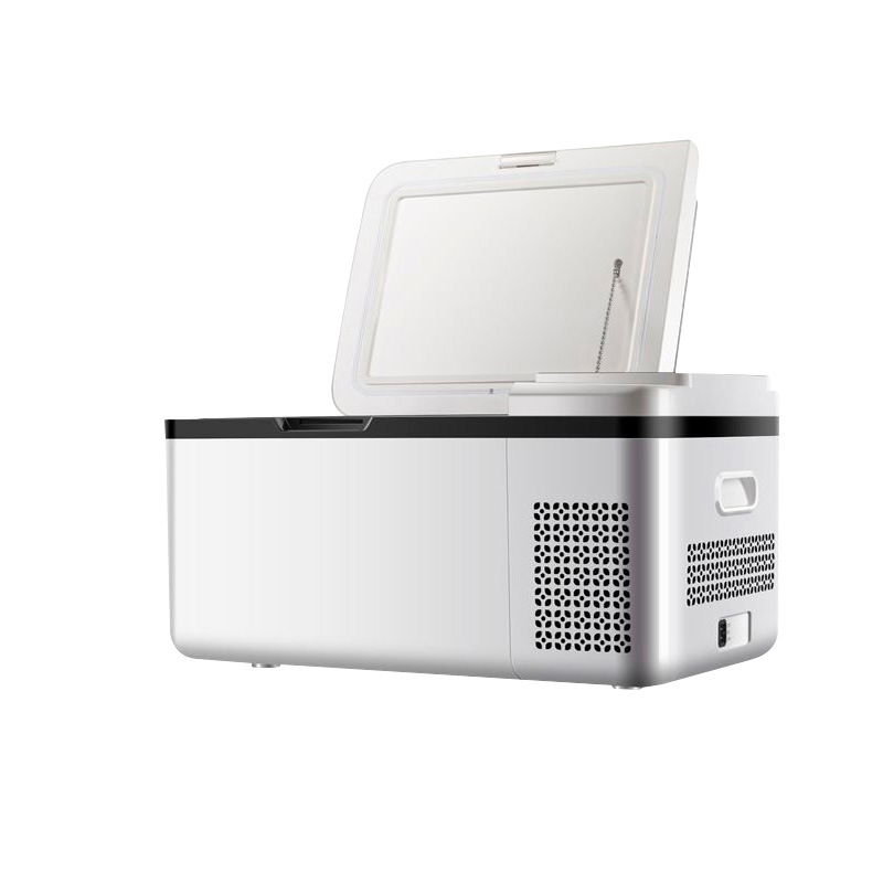 Cross-Border Car and Home Use Refrigerator, Mini Truck Refrigerator, Dual-Use Car and Home Insulated Refrigerator, 18L