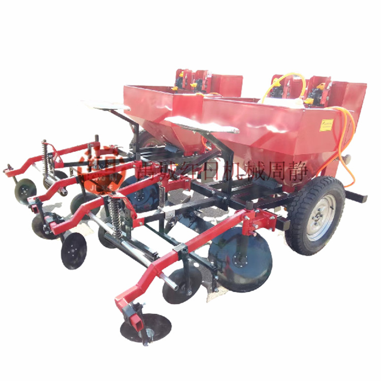 马铃薯种植机  农用土豆种植机  拖拉机悬挂播种机  施肥  播种