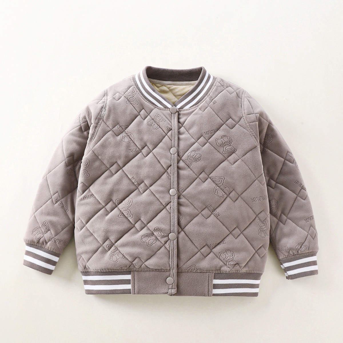 Uniformes escolares artefactos infantiles ropa interior cálida set de terciopelo grueso chaqueta de otoño para niños pantalones de otoño chaqueta cálida de niñas otoño invierno
