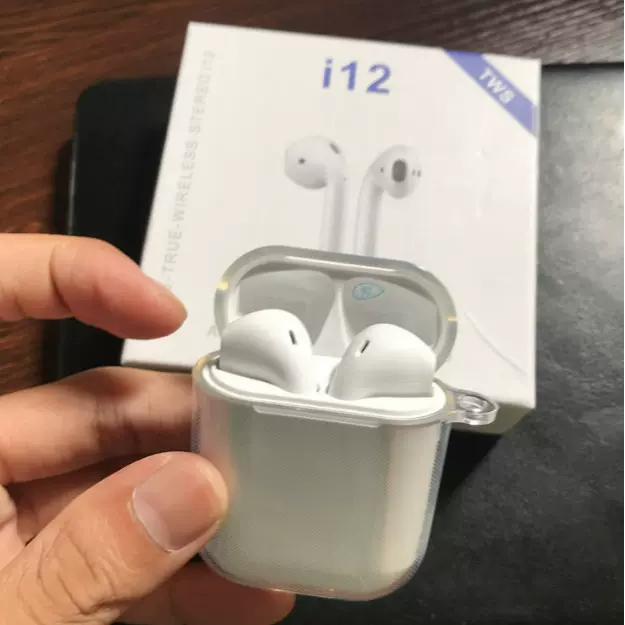 适用国产i12i11耳机保护套透明耐用保护壳防摔蓝牙舱外壳防摔耐用