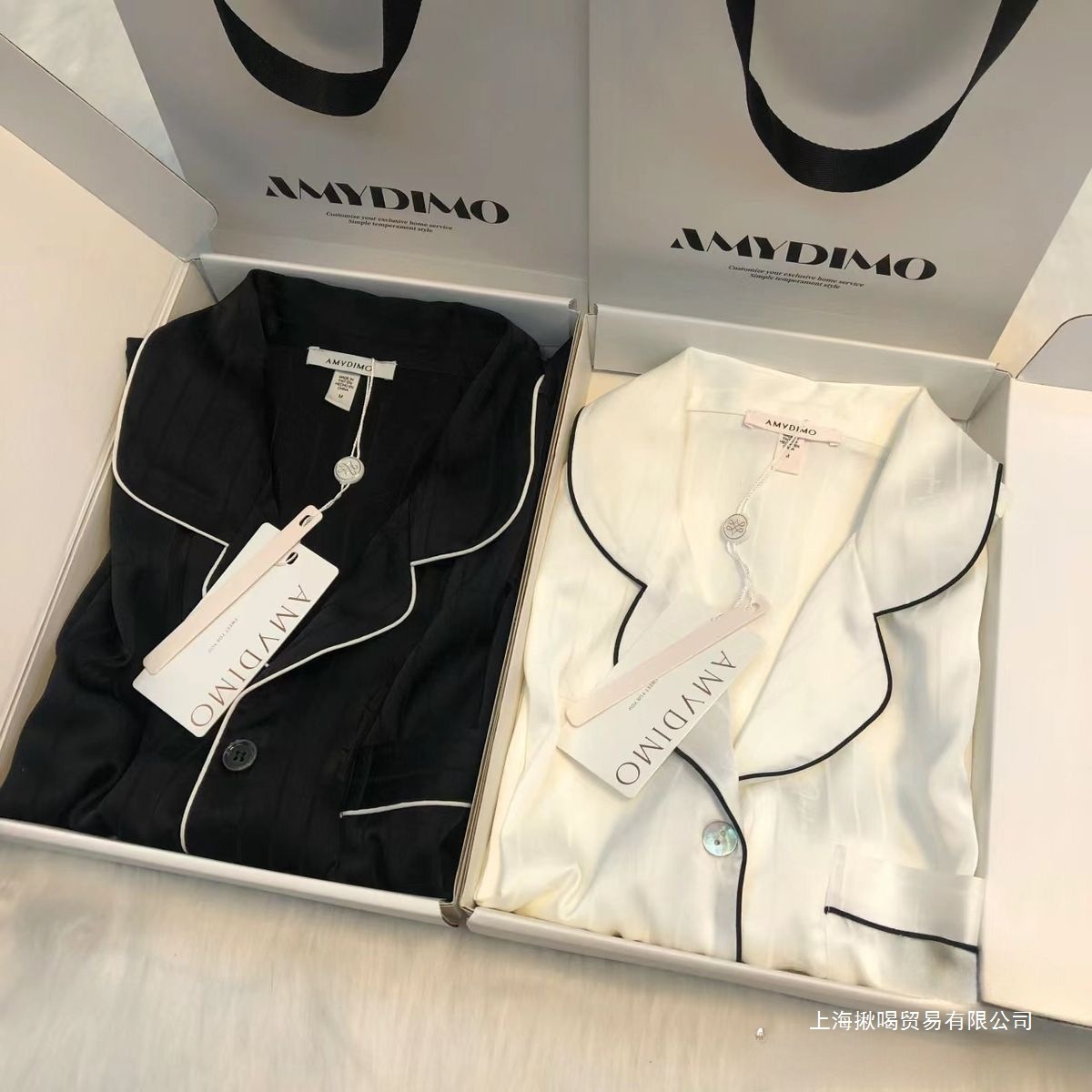 Ice Silk Couple Pajamas Women's Spring and Summer Thin Long-Sleeved Short-Sleeved Silk Men's Summer Home Wear Suit Outer Wear