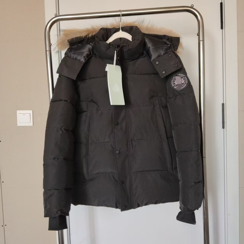 Authentic Canada Goose Large Pocket Unisex Couple's Matching down Jacket with Hood, Thickened for Warmth, Windproof Outerwear, Cold-Resistant Authentic Canada Goose Large Pocket Unisex Couple's Matching down Jacket with Hood, Thickened for Warmth, Windproof Outerwear, Cold-Resistant