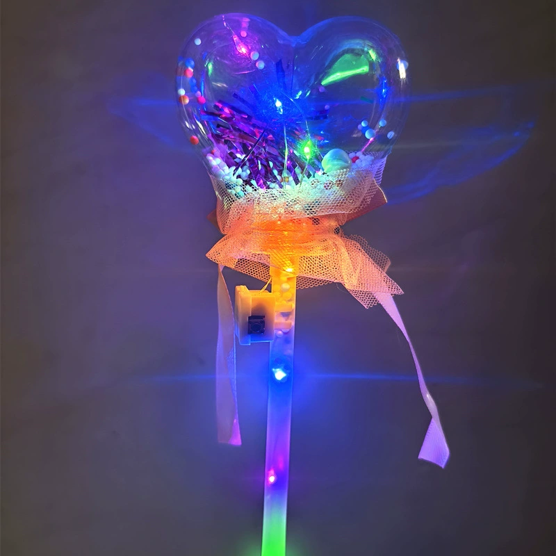 Детские светящиеся звёздное небо мяч волшебная палочка с LED-эффектом, новогодний лоток, маленькие товары, светящиеся игрушки, подарки на уличном рынке