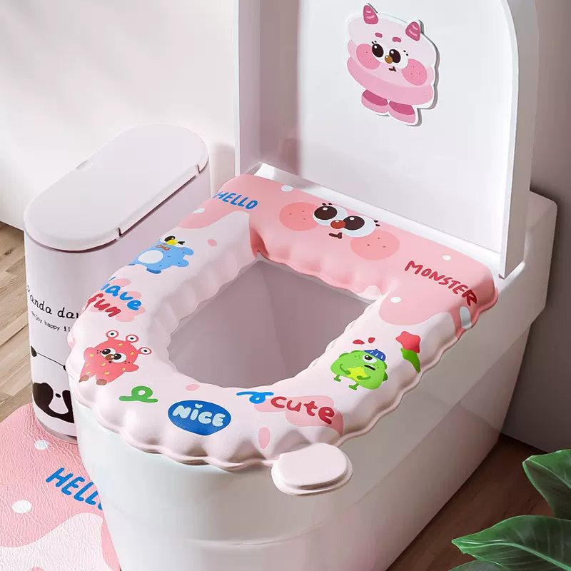 EVA马桶垫防水耐脏家用四季通用批发马桶圈提盖器不脏手马桶坐垫