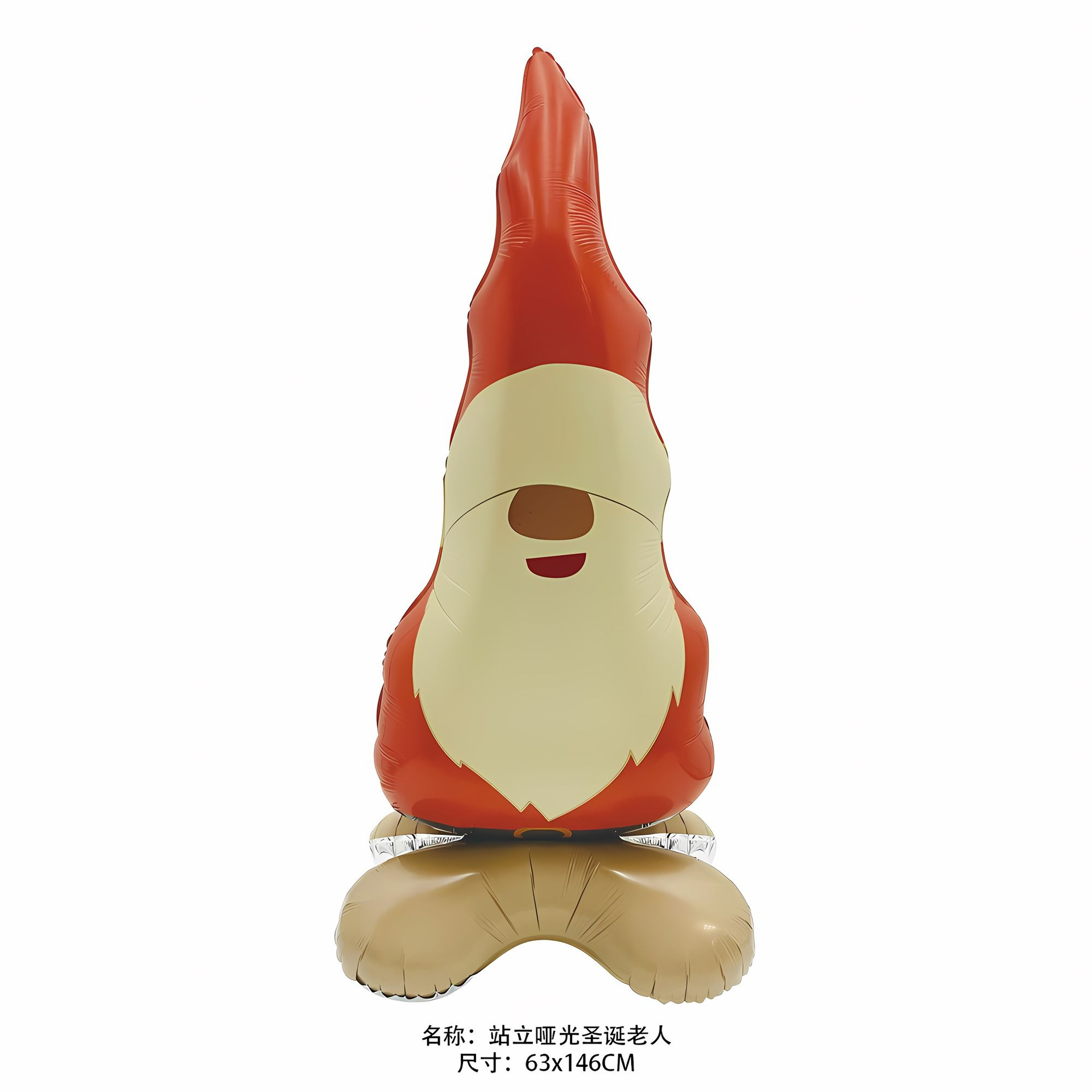 Navidad transfronteriza Papá Noel muletas alce copo de nieve muñeco de nieve dibujos animados globo de película de aluminio fiesta de Navidad bola decorativa image 38