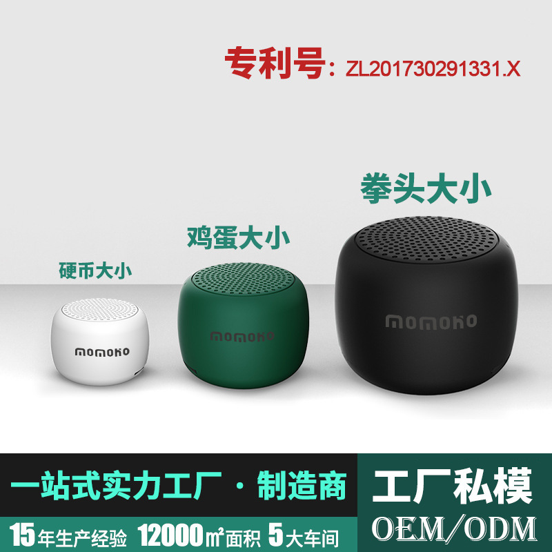 Casual Patented Voice Broadcast Audio, Fashionable Classic Outdoor Lanyard, Portable Plug-In Card, Mini Bluetooth Subwoofer