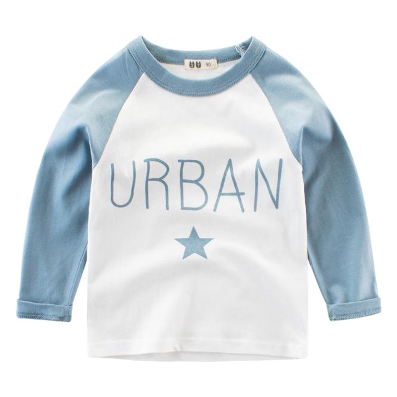 Ropa Infantil de Estilo Coreano Primavera 2024, Venta al por Mayor en Transmisión en Vivo, Camisetas de Manga Larga para Niños, Ropa Infantil, Camisetas Interiores para Bebés