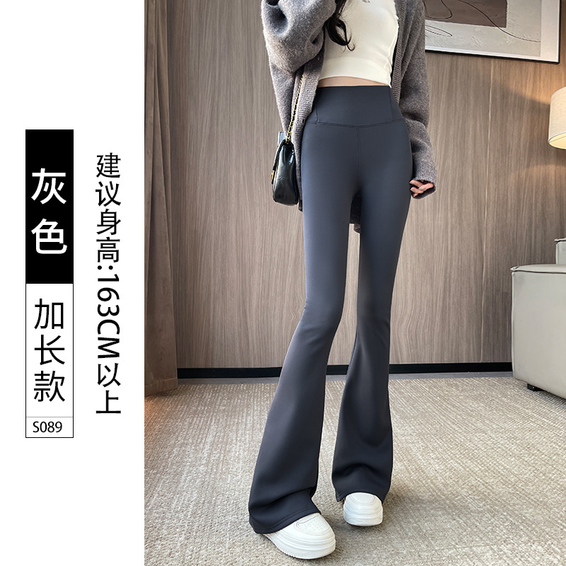 Pantalones de tiburón de verano para mujeres delgadas vestidas de cintura alta delgamiento de Barbie pantalones de primavera y otoño leggings negras delgadas