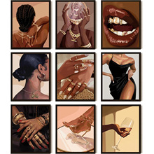 9件套外贸亚马逊名画梵高小猫北欧海报家居装饰帆布画芯卧室挂画