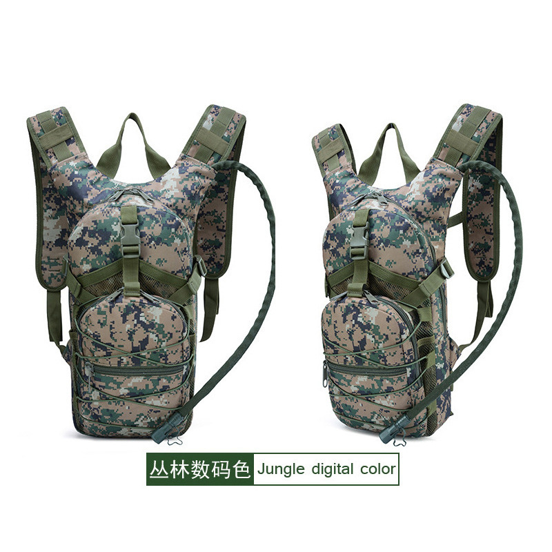 Al Aire Libre táctico camuflaje bolsa de agua mochila durable deportes al aire libre bolsa impermeable ciclismo senderismo montañismo mochila hidratante