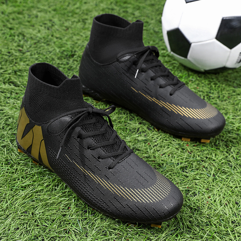 Zapatos de fútbol de edad media y alta, zapatos de entrenamiento de fútbol de niños y niñas, zapatos de fútbol de competición de hombres, zapatos de fútbol transfronterizos