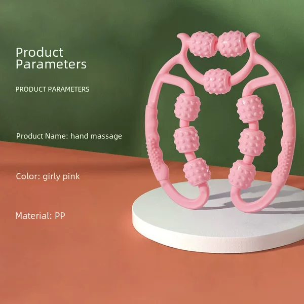 Leg massager ring clip calf roller foam shaft wolf tooth stick massage roller muscle relaxation thin big calf