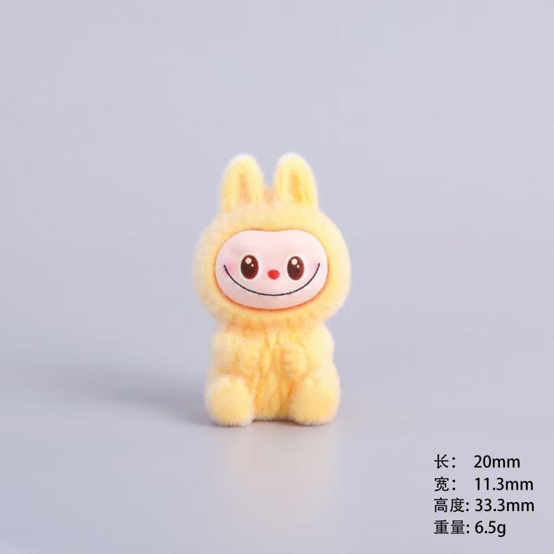 卡通树脂立体labubu公仔diy手工卡通可爱玩偶摆件车载装饰挂件|undefined