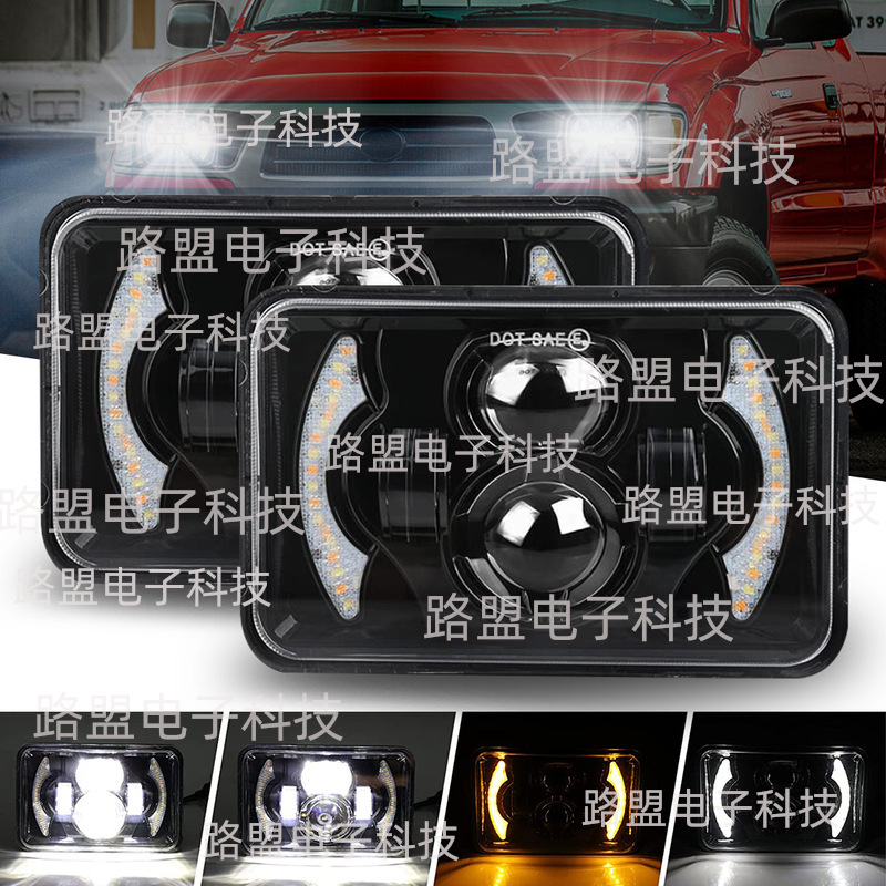 Nuevo estilo adecuado para JEEP Wrangler faro 5-pulgadas 7-pulgadas coche LED faro Harley faro fuera de la carretera modificación