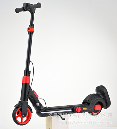 Children's Folding Electric Scooter, Standing Riding Mini Single Pedal Balance Car, Two-Wheel Scooter Wholesale