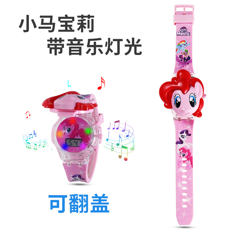 Linda chica corazón dibujos animados KT gato estudiante reloj novias regalo sanliou Hello Kitty reloj electrónico de alta apariencia