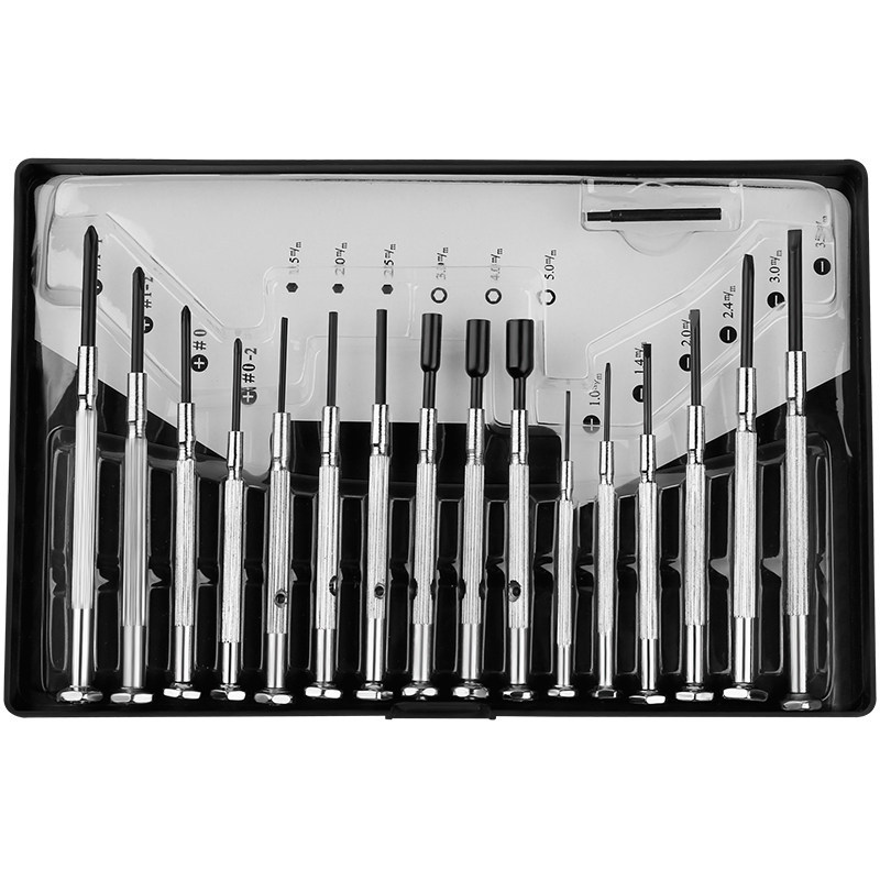 Mini reloj destornillador conjunto desmontaje portátil casero gafas reparación de teléfonos móviles pequeños tornillo herramienta destornillador