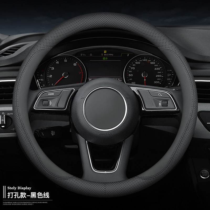フォルクスワーゲン ステアリングホイールカバー Sagitar Tiguan Tanyue Magotan Tange Passat Touron 2025 Lavida Bora レザー|undefined