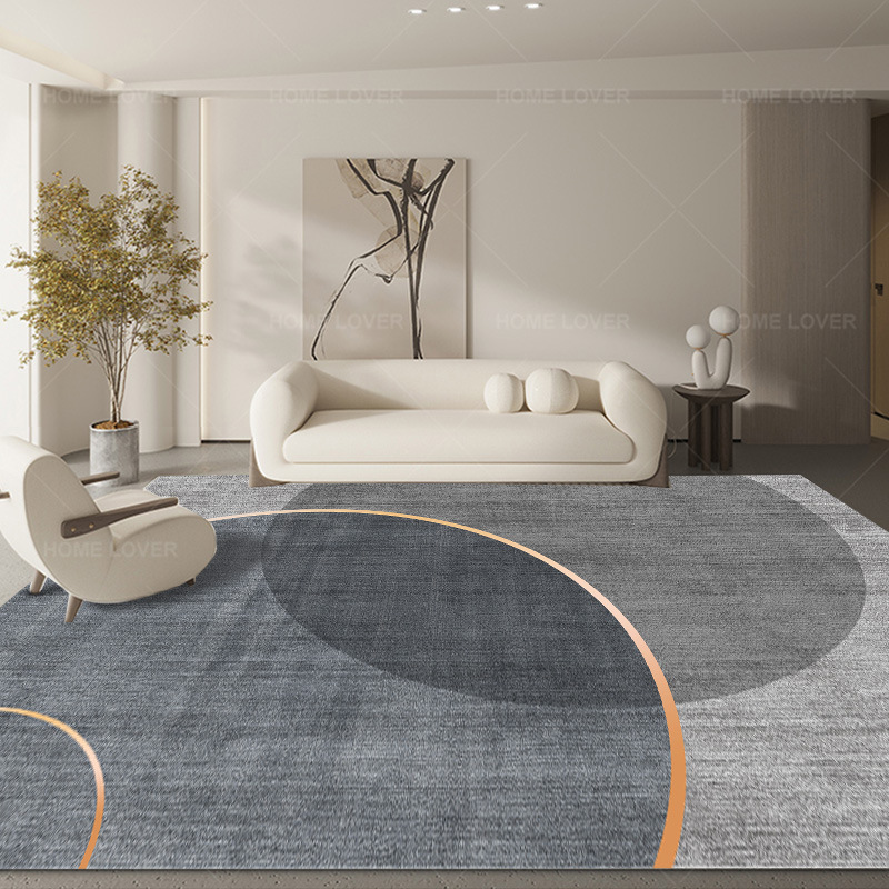 Alfombra de sala de estar 2023 nueva mesa de centro manta sofá desechable dormitorio cama de lujo ligero de alta gama hogar tapete Tianjin