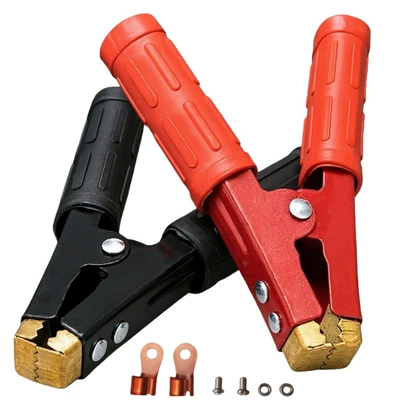 Car Battery Alligator Clips for Jump-Starting, Powerful Charging Clips, Battery Wire Connection Clips, Thickened Battery Clips, Power Supply (Power supply, ignition system accessories)