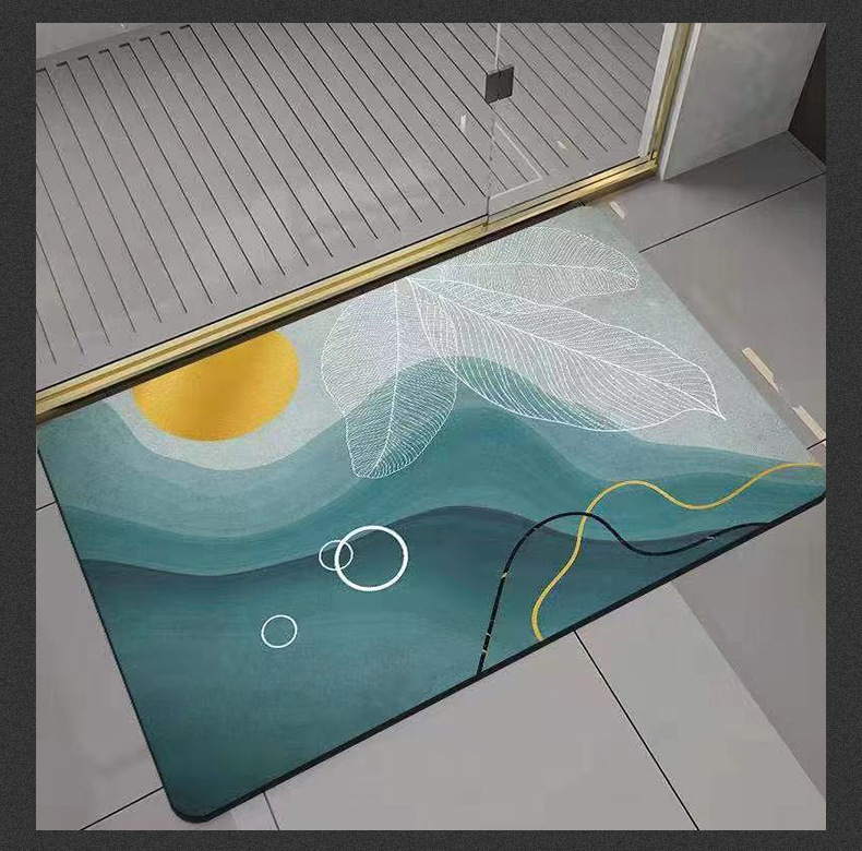 地垫,浴室地垫,硅藻泥脚垫,吸水软脚垫