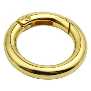 Bag accessories hardware ring bag with spring ring buckle spring buckle hardware buckle shoulder strap modification adjustment round ring buckle single buy