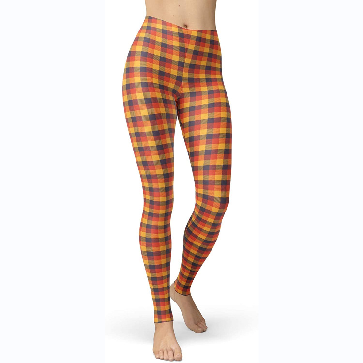 Abbigliamento da donna multicolore stampato slim fit fianchi sollevamento snellente grandi dimensioni corsa yoga fitness leggings_voghion.com