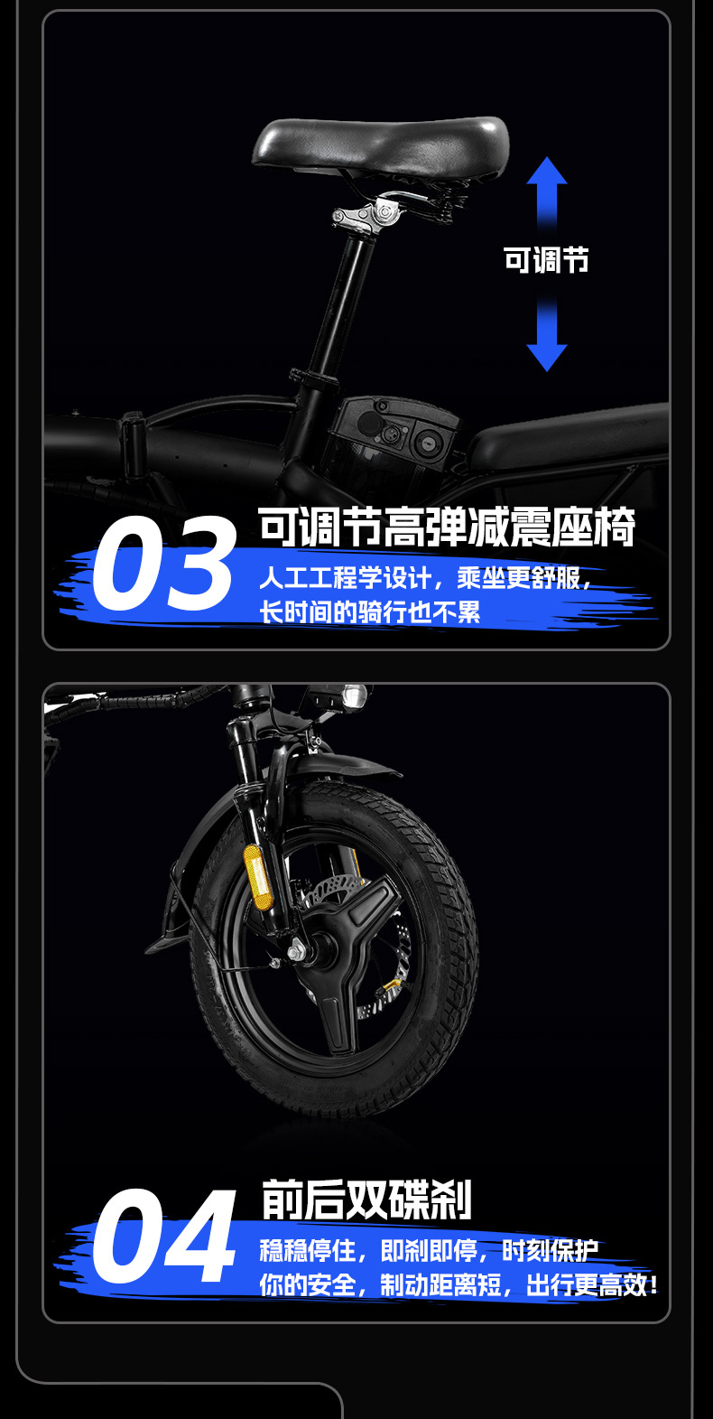 Cross-border lithium battery for folding electric bicycles instead of walking to help electric vehicles manufacturers direct sales can be sent on behalf