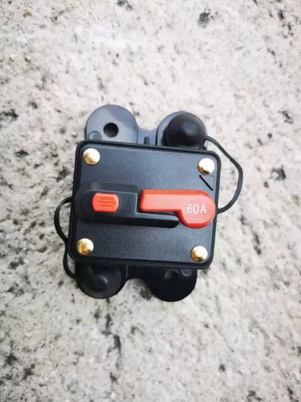 亨特生 Automotive recovery insurance bile duplet circuit breaker automatic switching insurance bile seat 50A-60A