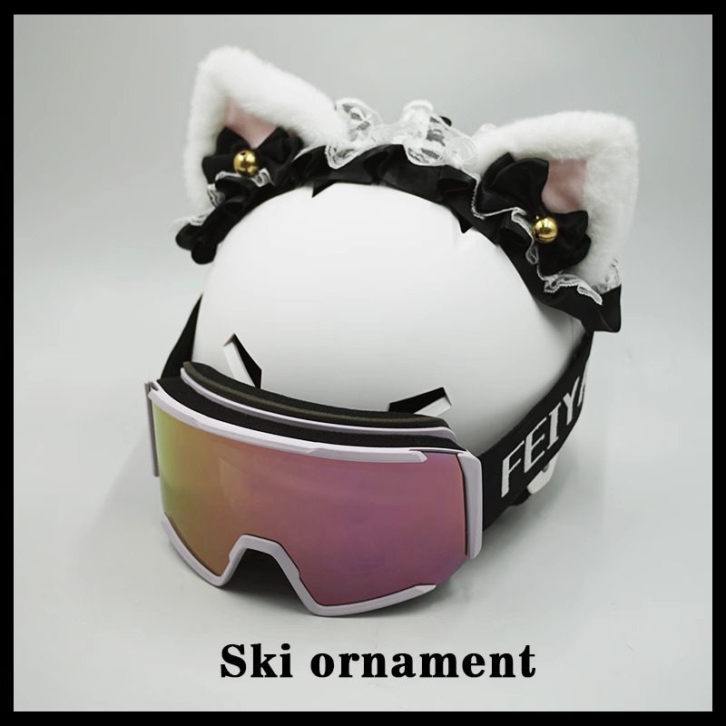 Helmet Decoration Electric Motorcycle Helmet Skiing Equipment Accessories