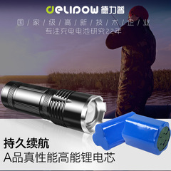 Delip 18650 Lithium Battery Pack 3.7V Headlamp Fishing Light Smart Wearable Battery Rechargeable Lithium Battery Pack